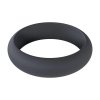 Wide O Silicone Cockring - S - 30mm - Black